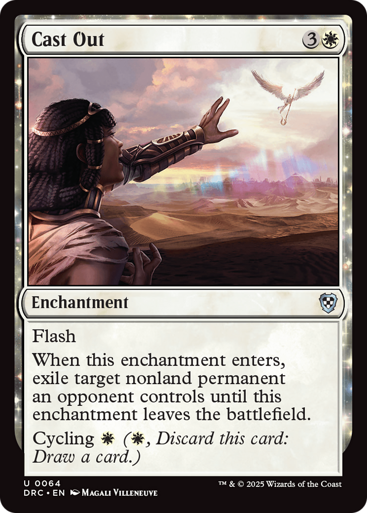 Cast Out - Commander: Aetherdrift: (enchantment)