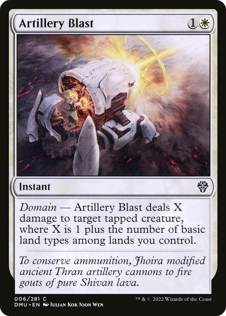 Artillery Blast - Dominaria United