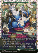 Doubling Season (Showcase) (Fracture Foil): (Showcase, enchantment) [Foundations] Foil