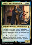 Duggan, Private Detective (Surge Foil) [Doctor Who] Foil