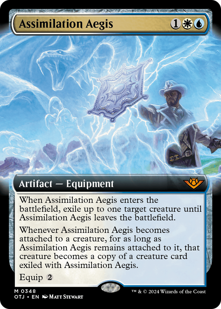 Assimilation Aegis (Extended Art) - Outlaws of Thunder Junction: (Extended Art)