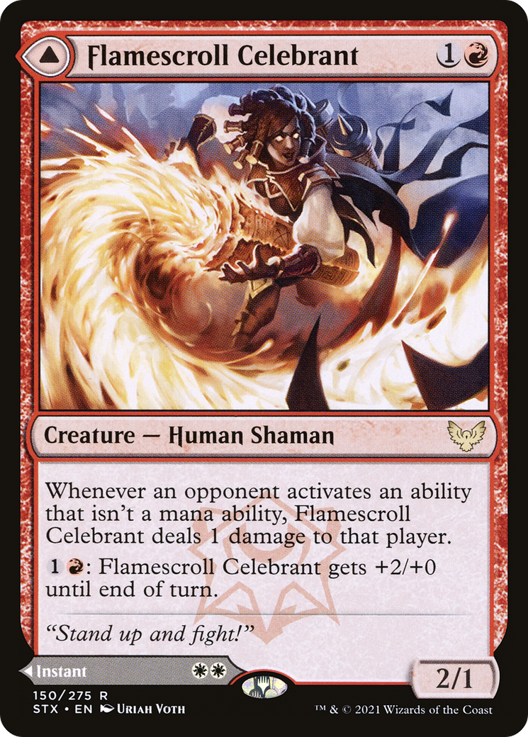 Flamescroll Celebrant [Strixhaven: School of Mages]