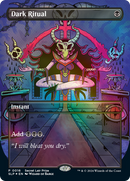 Dark Ritual (Borderless) [Secret Lair Showdown] Foil