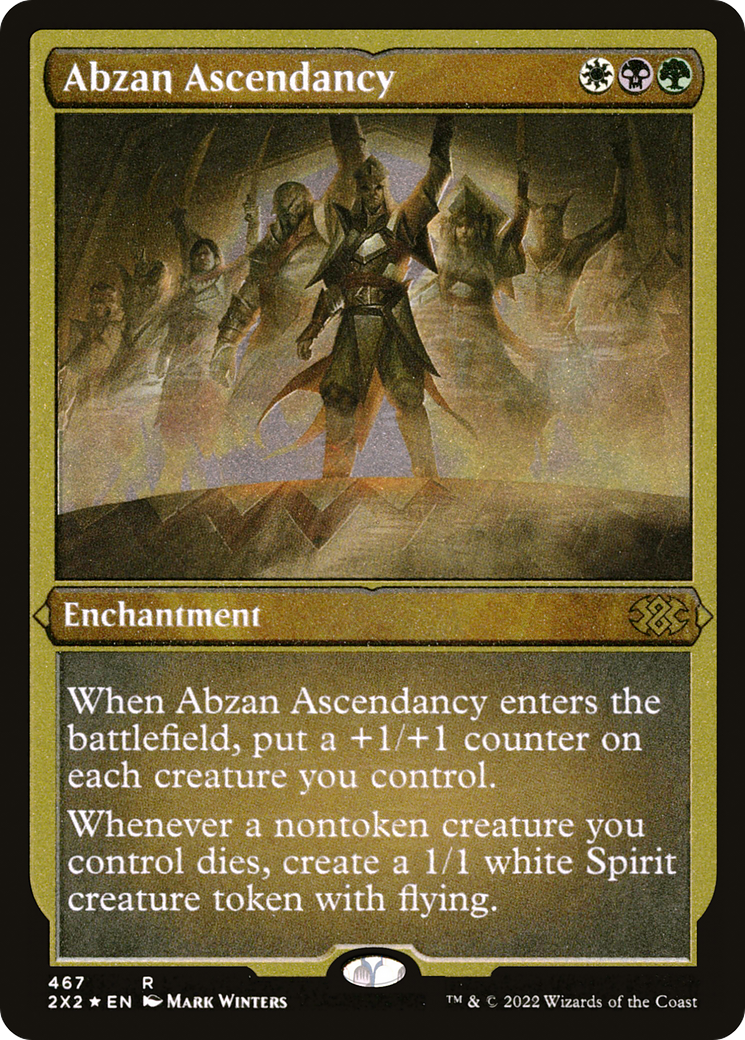 Abzan Ascendancy (Foil Etched) - Double Masters 2022 Foil