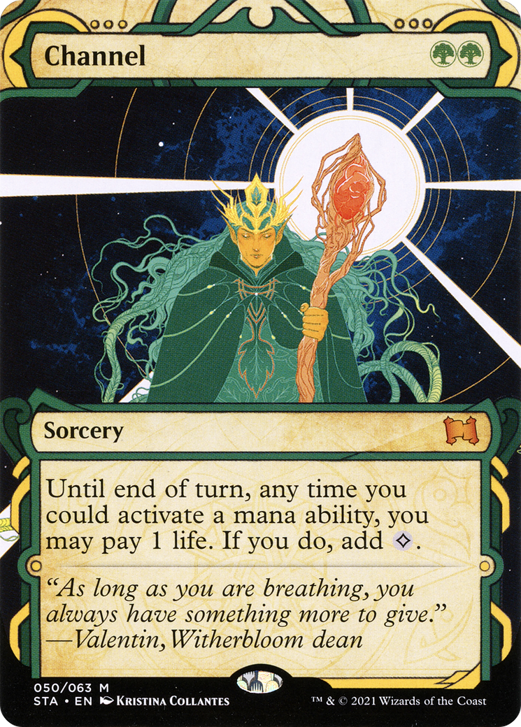 Channel - Strixhaven Mystical Archive: (Showcase) (Borderless)
