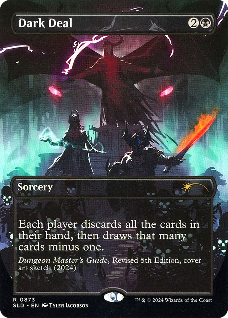 Dark Deal (Rainbow Foil) (Borderless) [Secret Lair Drop] Foil