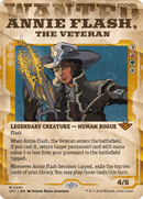 Annie Flash, the Veteran (Showcase) - Outlaws of Thunder Junction: (Showcase) (Borderless)