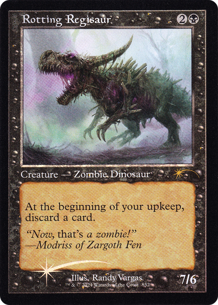 Rotting Regisaur (Retro Frame) [Secret Lair Drop] Foil