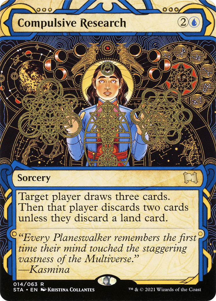 Compulsive Research - Strixhaven Mystical Archive: (Showcase) (Borderless)