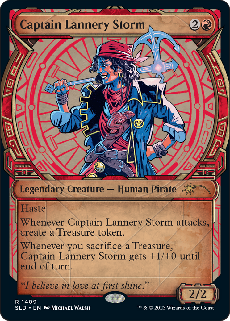 Captain Lannery Storm - Secret Lair Drop: (Showcase)