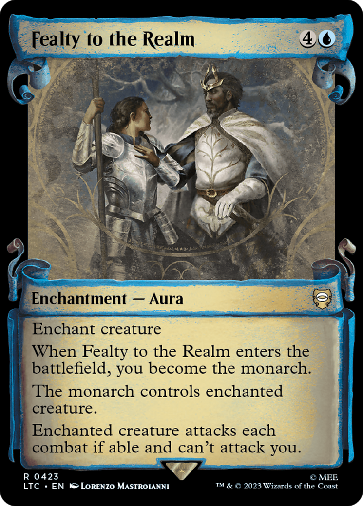 Fealty to the Realm (Showcase Scrolls): (Showcase) [Tales of Middle-earth Commander]
