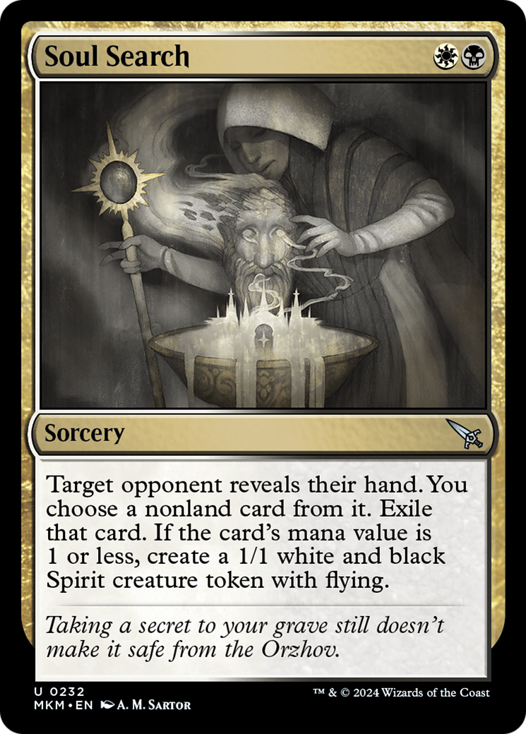 Soul Search - [Murders at Karlov Manor]