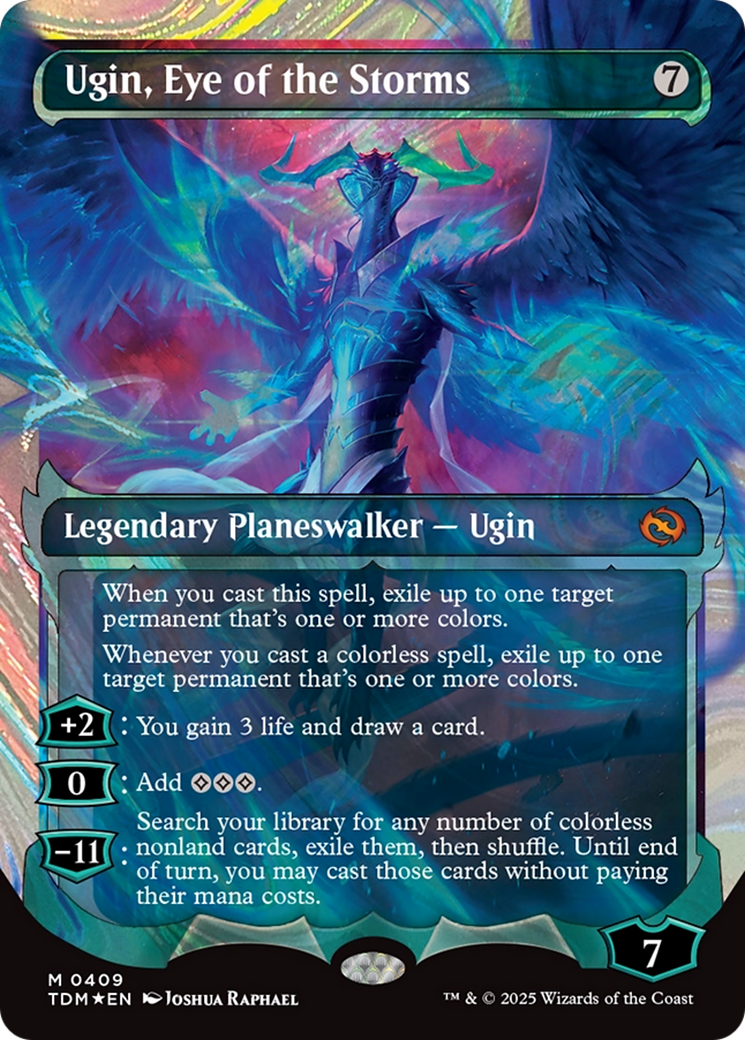 Ugin, Eye of the Storms (Showcase) (Halo Foil) [Tarkir