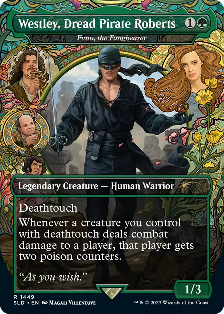 Westley, Dread Pirate Roberts - Fynn, the Fangbearer [Secret Lair Drop] / Westley, Dread Pirate Roberts (Borderless)