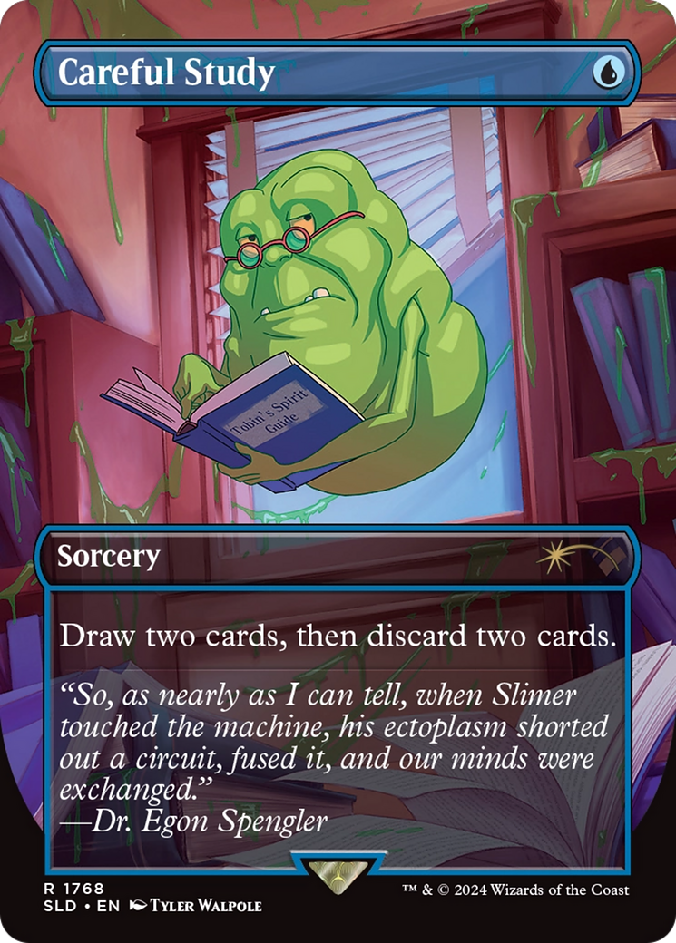 Careful Study - Secret Lair Drop (Borderless)