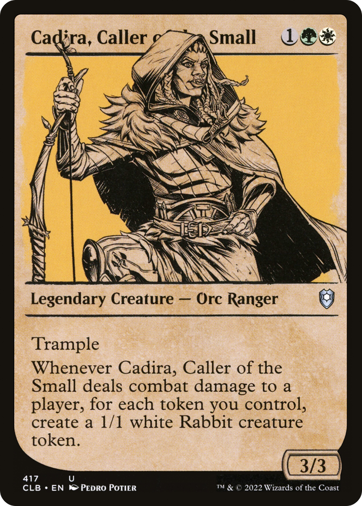 Cadira, Caller of the Small (Showcase) - Commander Legends: Battle for Baldur's Gate: (Showcase)