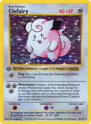 Clefairy  - Unlimited Holofoil Base Set Shadowless - Holo Rare