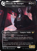 Dracula the Voyager - Edgar, Charmed Groom: (Double Faced Transform) (Borderless) [Innistrad: Crimson Vow]