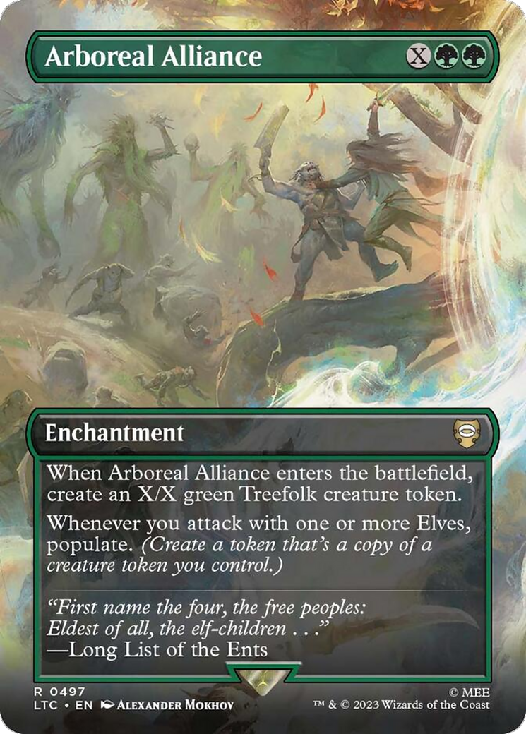 Arboreal Alliance (Borderless) - Tales of Middle-earth Commander
