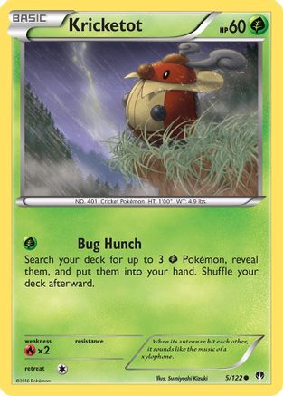 Kricketot 005 [XY  BREAKpoint]