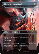 Clive's Invictus Blade - Blade of Selves (Borderless) [Secret Lair Drop] / Clive's Invictus Blade