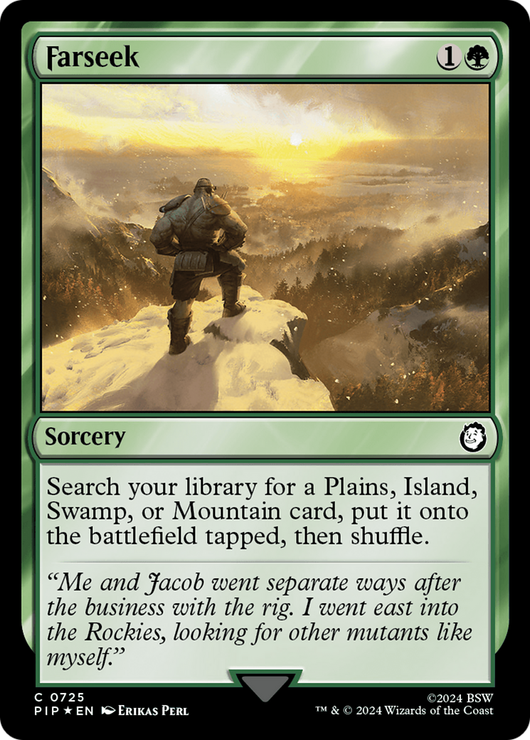 Farseek (Surge Foil) [Fallout] Foil