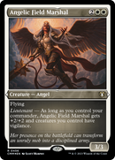 Angelic Field Marshal (Foil Etched) - Commander Masters Foil
