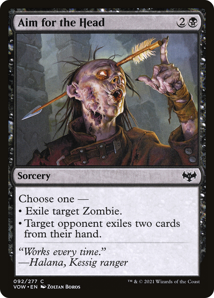 Aim for the Head - Innistrad: Crimson Vow