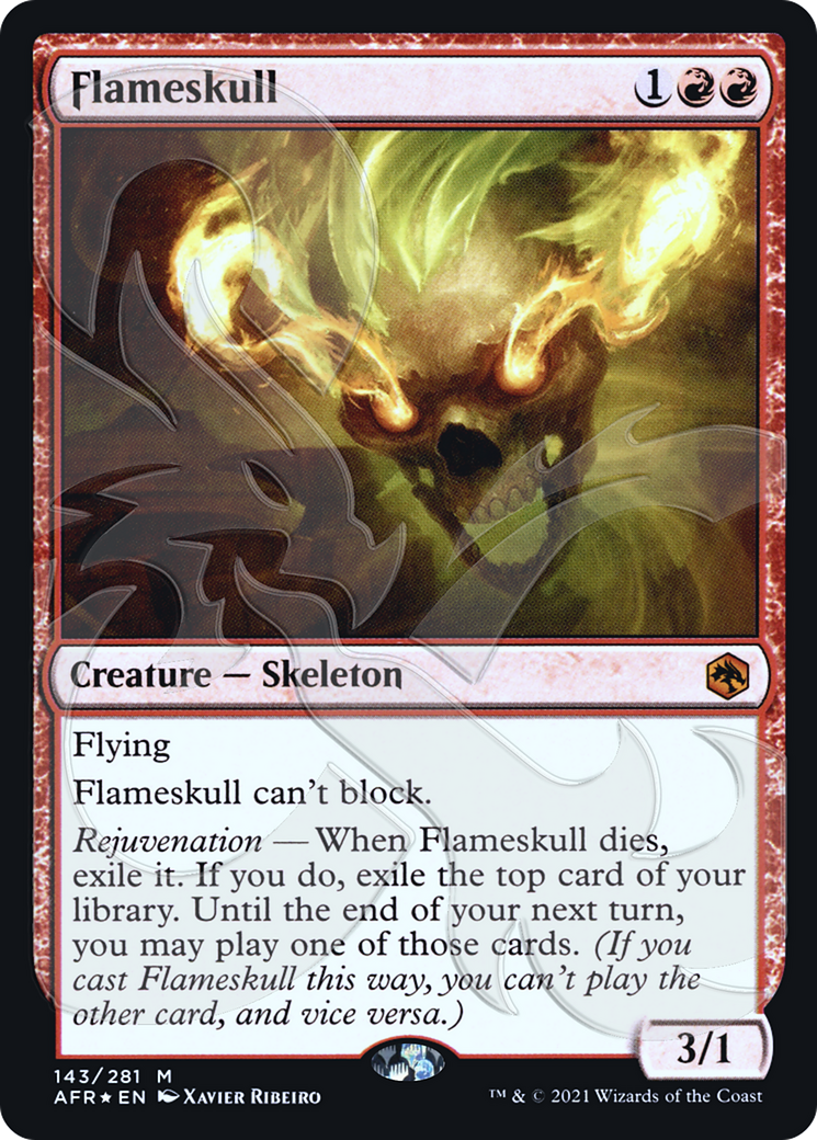 Flameskull [Adventures in the Forgotten Realms Promos] Foil