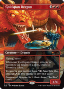 Goldspan Dragon (Borderless) [Secret Lair Drop]