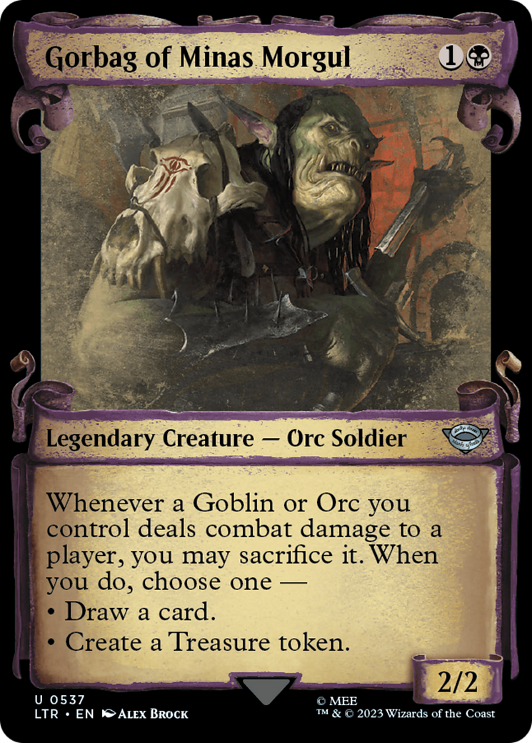 Gorbag of Minas Morgul (Showcase Scrolls): (Showcase) [The Lord of the Rings: Tales of Middle-earth]