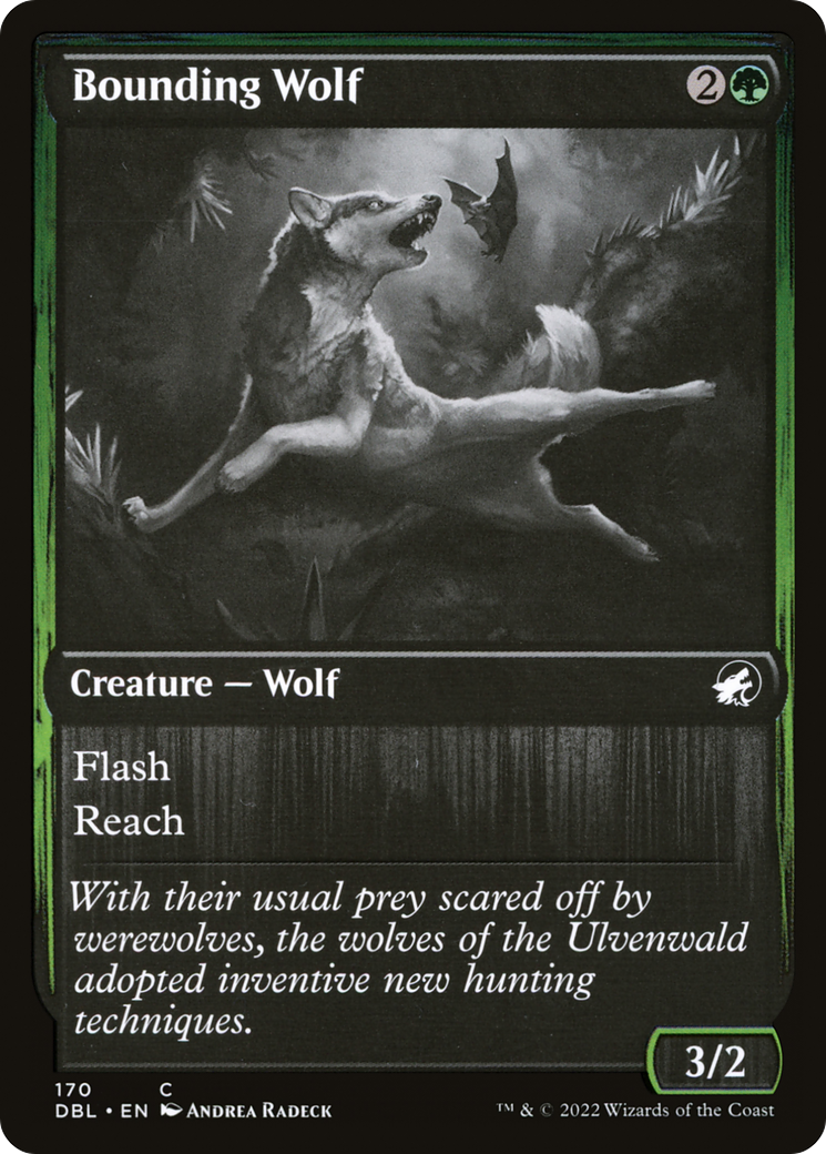 Bounding Wolf - Innistrad: Double Feature