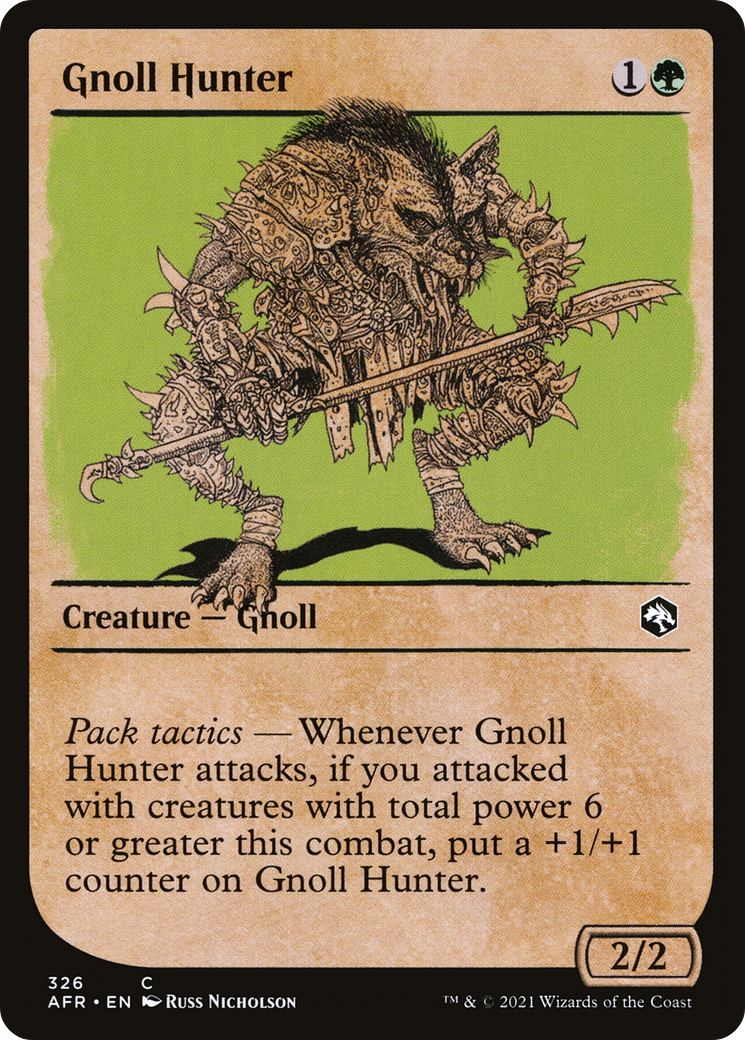 Gnoll Hunter (Showcase): (Showcase) [Adventures in the Forgotten Realms]