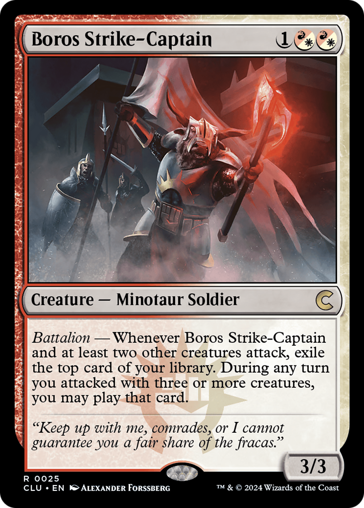 Boros Strike-Captain - Ravnica: Clue Edition