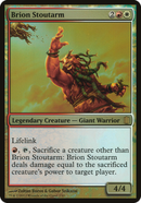 Brion Stoutarm (Commander's Arsenal) - Commander's Arsenal Oversized Foil