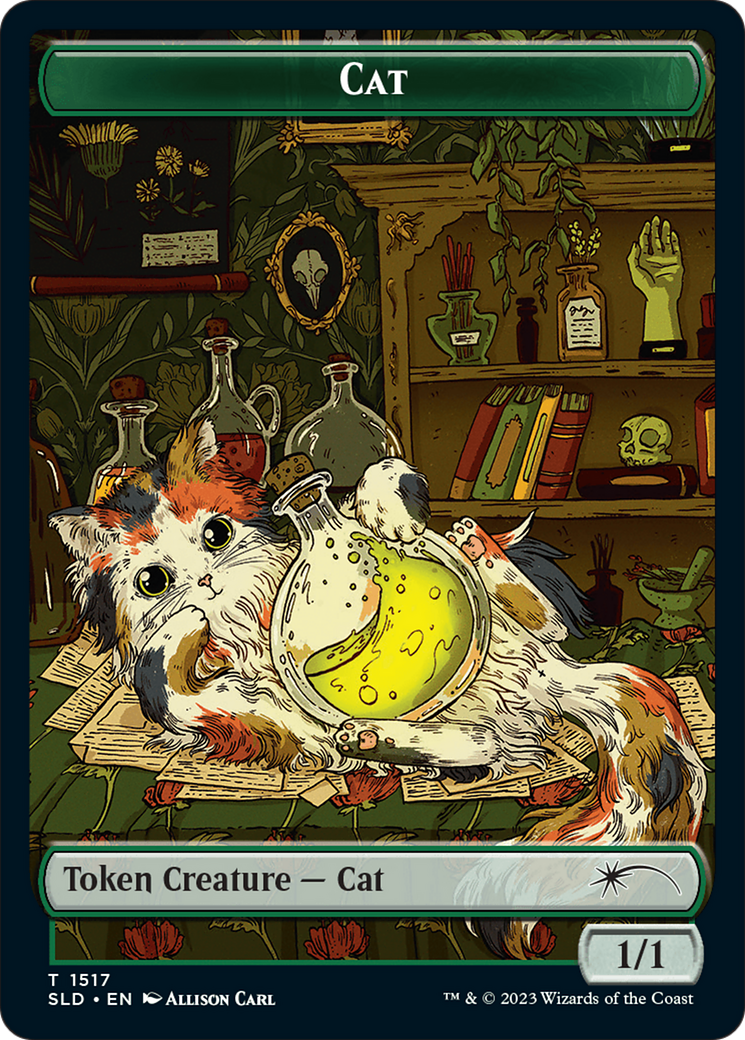 Dog // Cat Double-Sided Token [Secret Lair Commander Deck: Raining Cat Dog // Cat Double-Sided Token [Secret Lair Commander Deck: Raining Cat