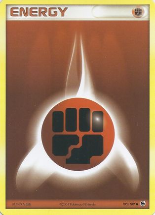 Fighting Energy (105/109) [EX: Battle Stadium]