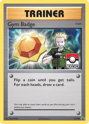 Gym Badge - XY205 (Lt. Surge) [XY Promos] - Holofoil
