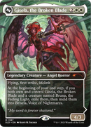 Gisela, the Broken Blade (Display Commander) - Thick Stock (Borderless) [Secret Lair Drop]