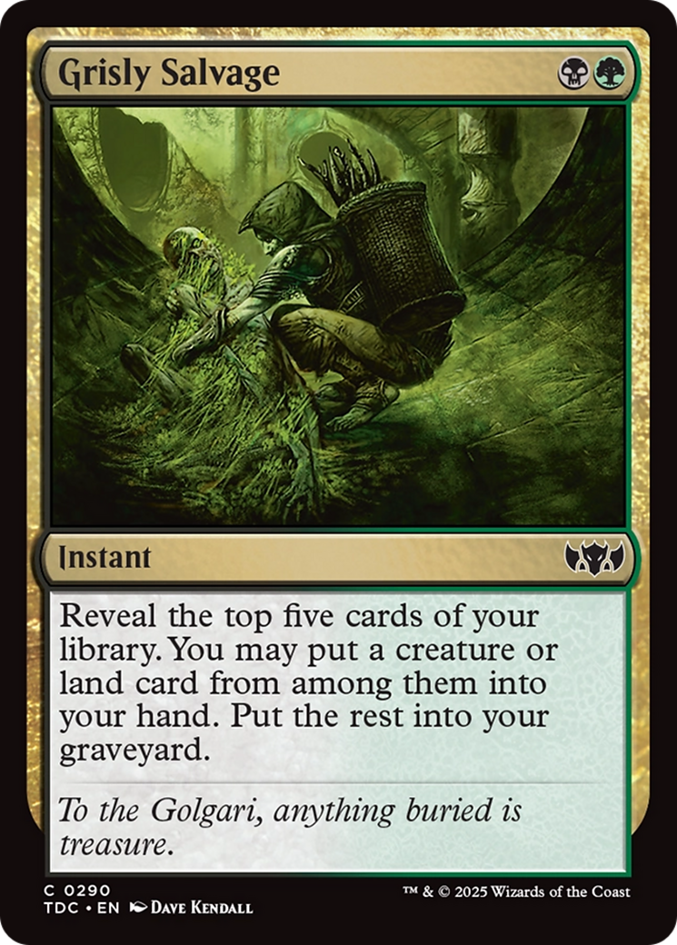 Grisly Salvage [Commander: Tarkir: Dragonstorm]