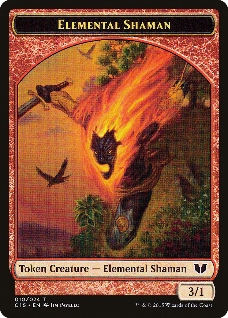 Elemental Shaman [Commander 2015 Tokens]