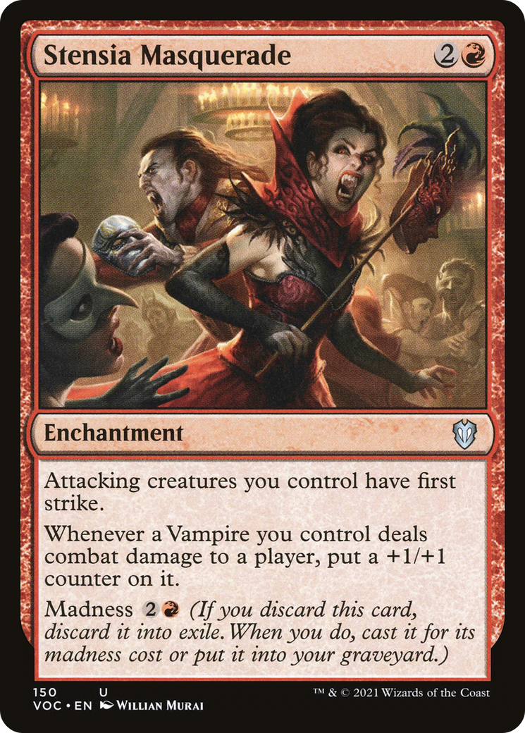 Stensia Masquerade - [Crimson Vow Commander]
