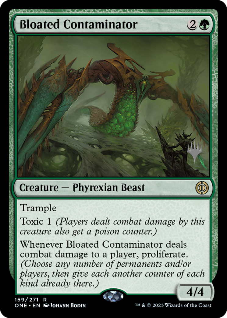 Bloated Contaminator - [Phyrexia: All Will Be One Promos]