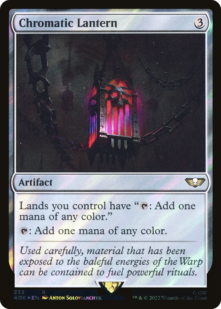 Chromatic Lantern (Surge Foil) [Warhammer 40,000 Commander] Foil