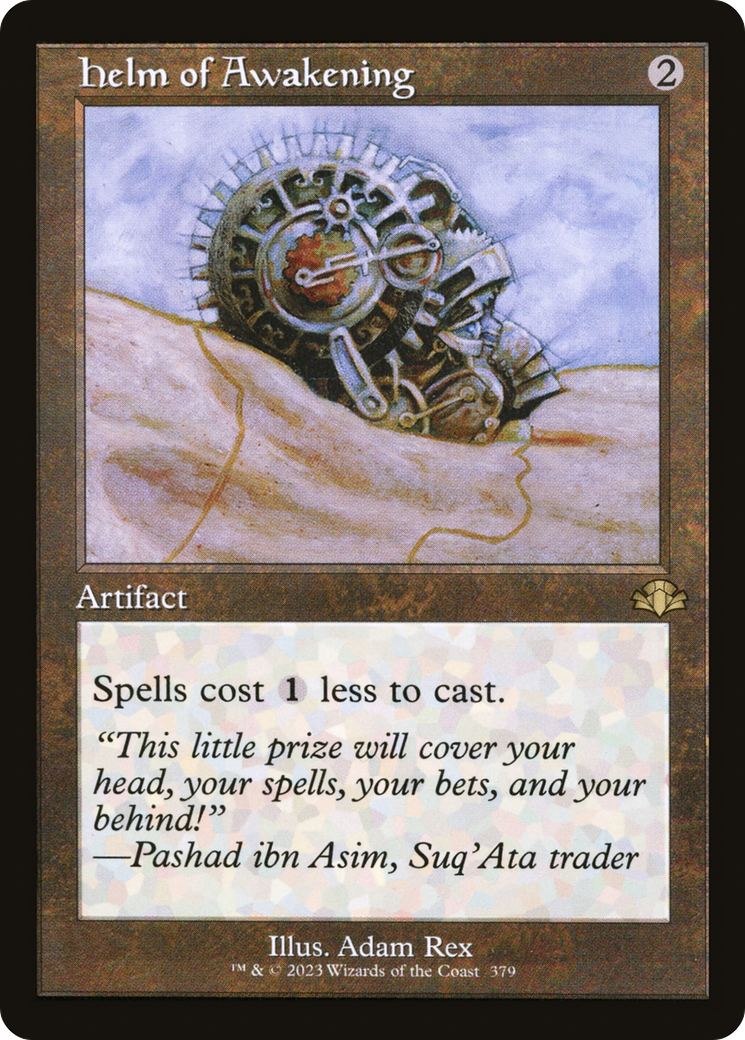 Helm of Awakening (Retro Frame) [Dominaria Remastered]