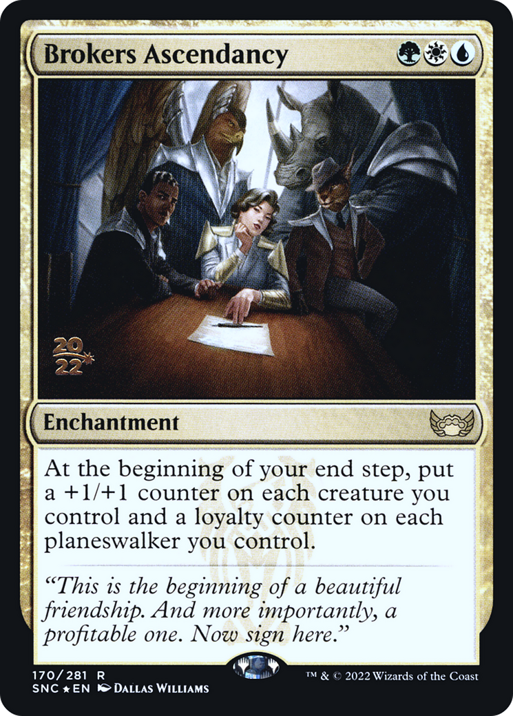 Brokers Ascendancy - Streets of New Capenna Promos Foil