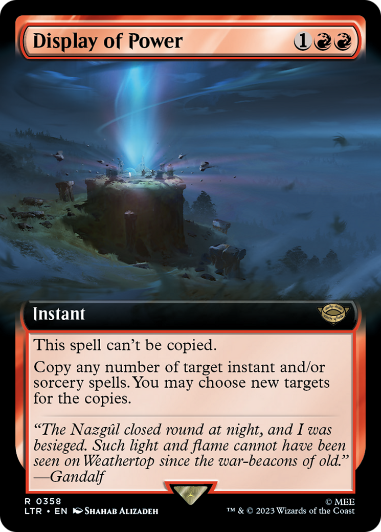 Display of Power (Extended Art): (Extended Art) [The Lord of the Rings: Tales of Middle-earth]