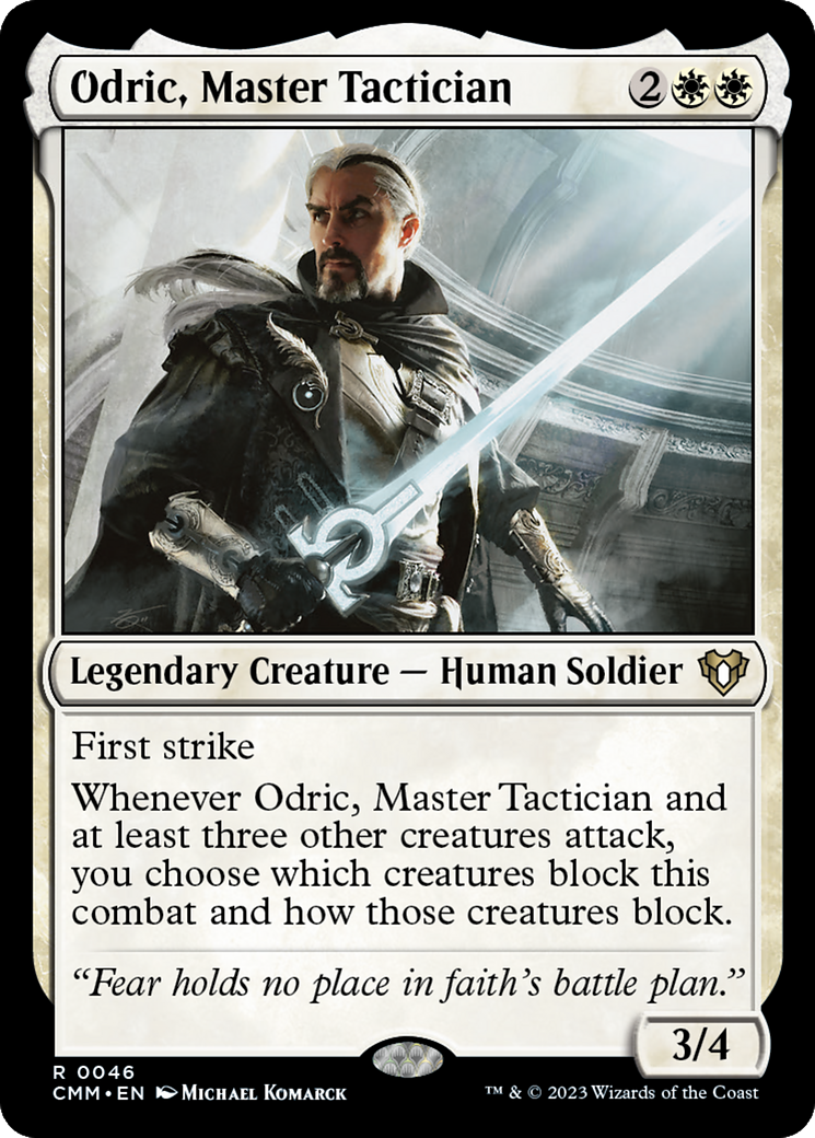 Odric, Master Tactician - [Commander Masters]