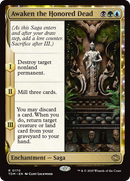 Awaken the Honored Dead - Tarkir: Dragonstorm: (enchantment)