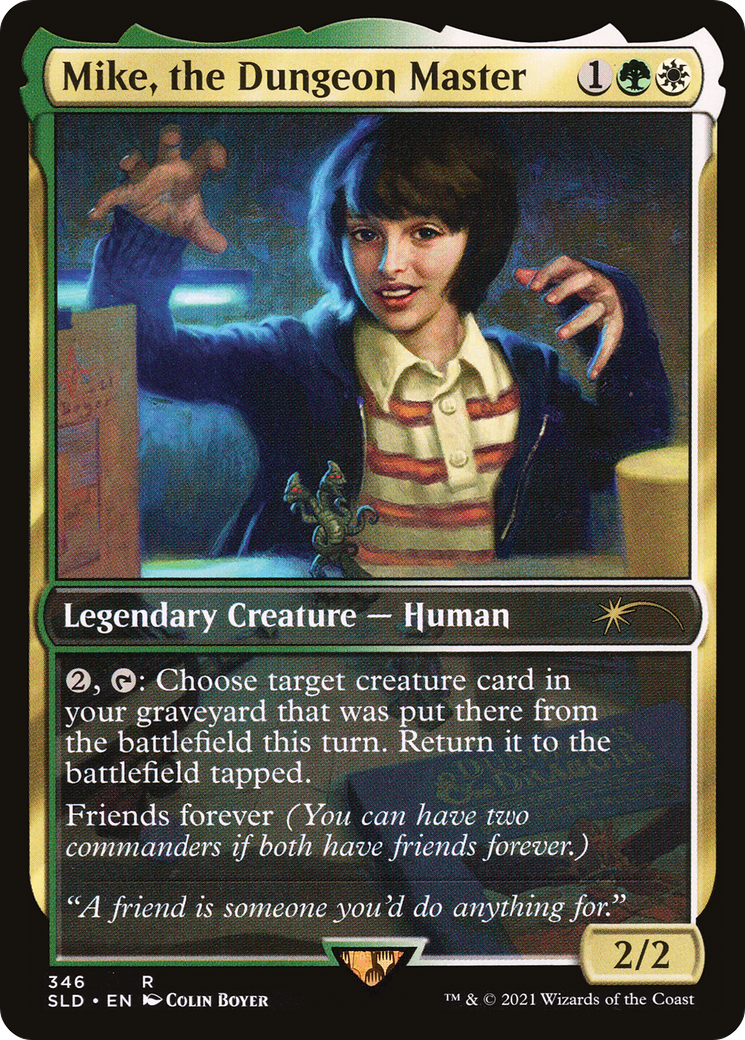 Mike, the Dungeon Master [Secret Lair Drop] / Mike, the Dungeon Master